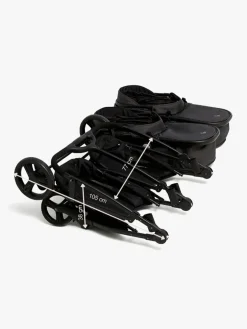 Beemoo Move Twin 2-in-1 Søskendevogn, Asphalt