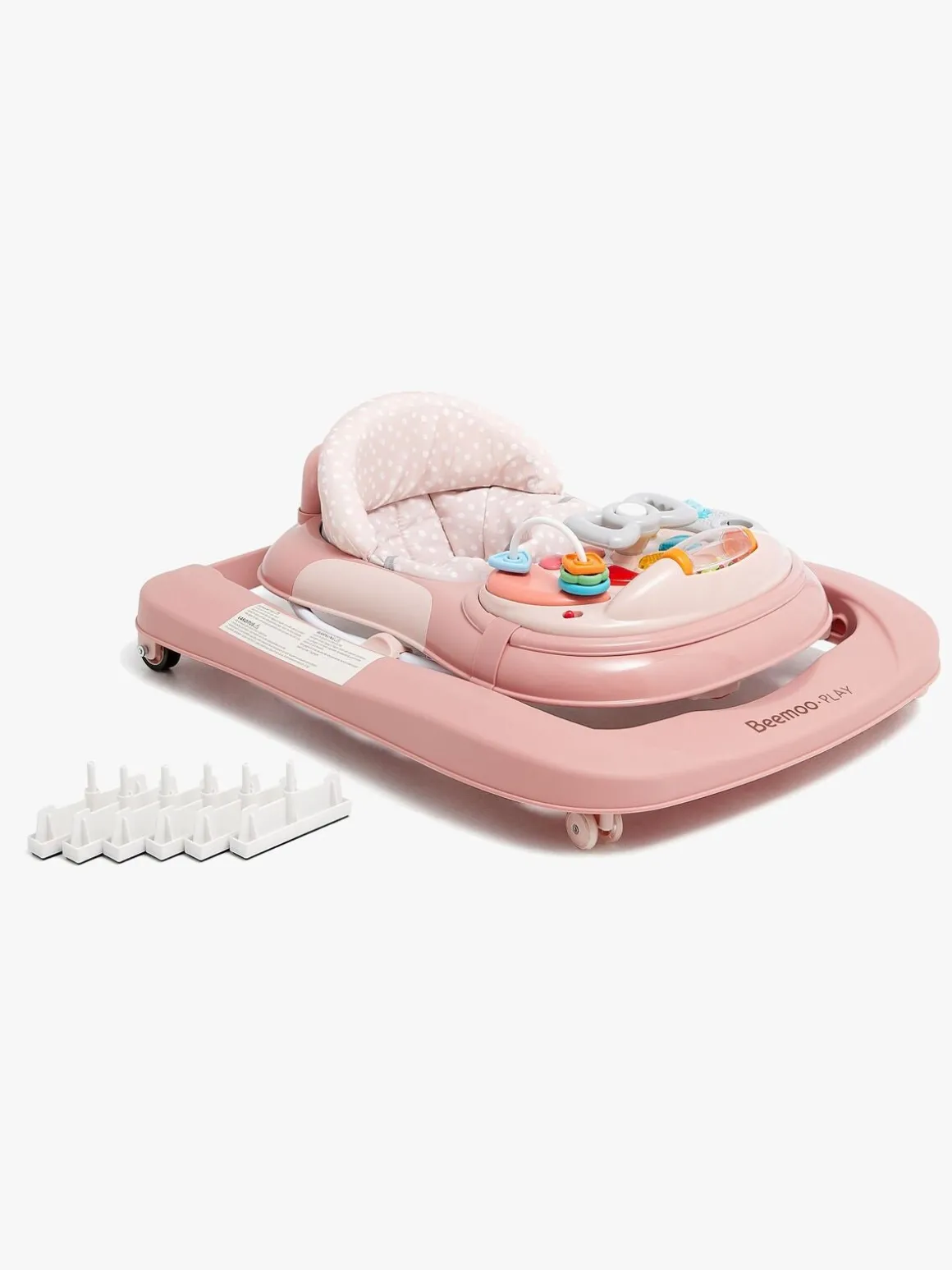 Beemoo PLAY Explore Gåstol, Blush Pink