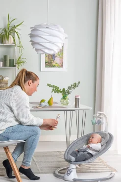 Beemoo PLAY Rocker Low Skråstol, Grey