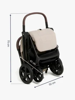 Beemoo Pro Auto 2 Klapvogn, Beige