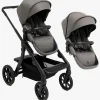 Beemoo Pro Max Søskendevogn, Mocha Grey