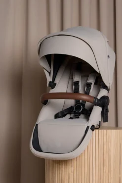 Beemoo Pro Max Søskendevogn inkl. Liggedel, Latte Beige