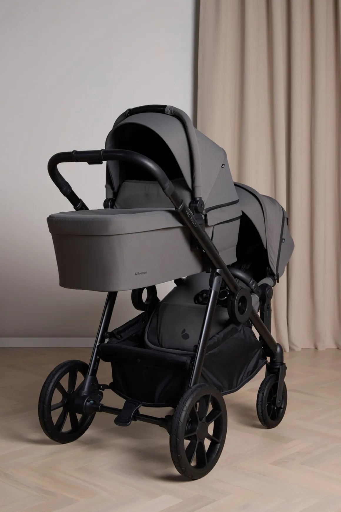 Beemoo Pro Multi 2 Duovogn, Mocha Grey