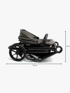 Beemoo Pro Multi 2 Klapvogn, Mocha Grey