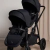 Beemoo Pro Multi 2 Søskendevogn, Coffee Black