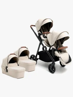 Beemoo Pro Multi 2 Tvillingevogn, Latte Beige