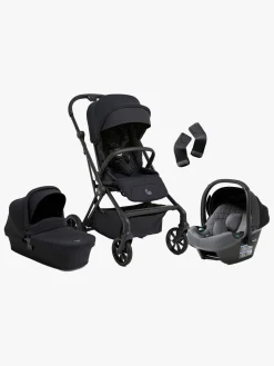 Beemoo Pro Twist Duovogn inkl. Beemoo Route Autostol Baby, Coffee Black/Mineral Grey
