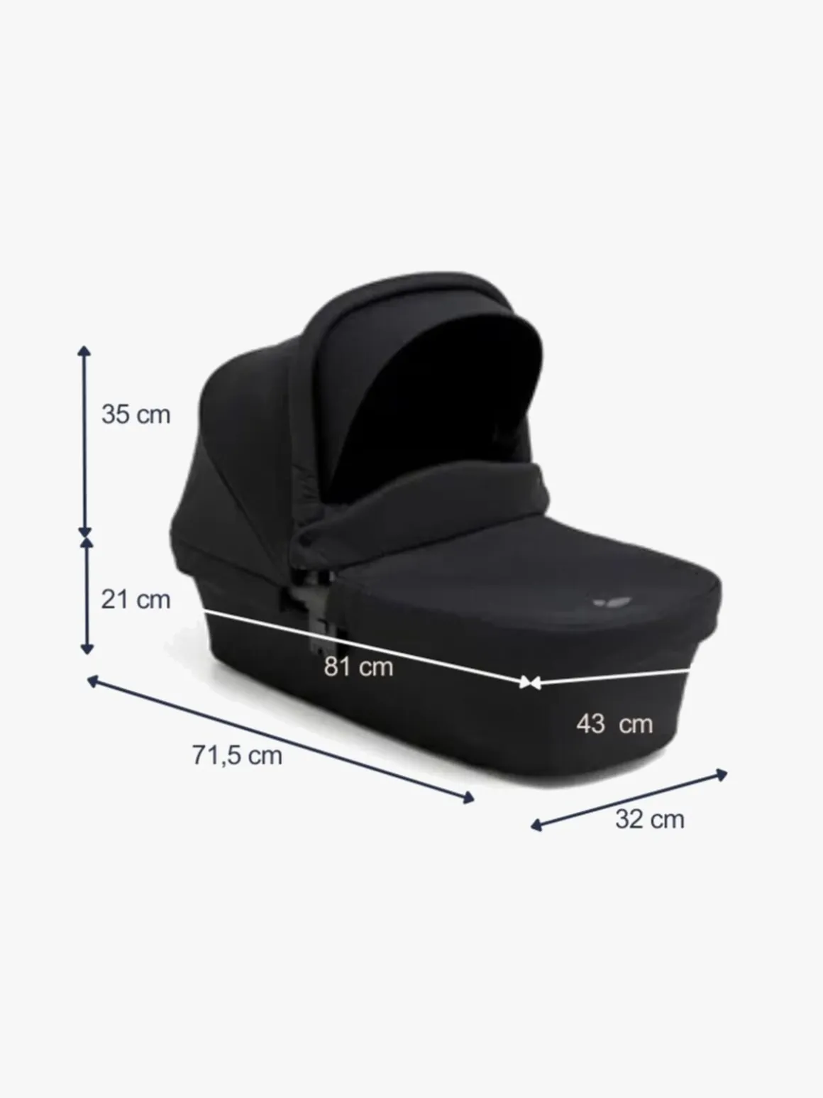 Beemoo Pro Twist Liggedel, Coffee Black