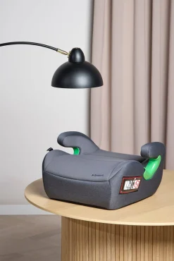 Beemoo Raise 2 i-Size Selepude inkl. Beemoo 3-i-1 Sædebeskytter, Mineral Grey/Black