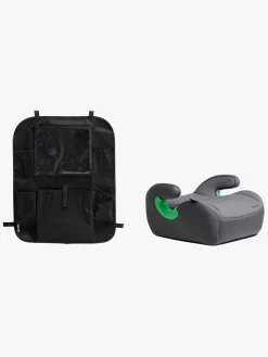 Beemoo Raise 2 i-Size Selepude inkl. Beemoo Smart Organizer, Mineral Grey