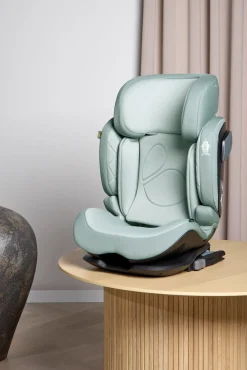 Beemoo Recline i-Size Autostol inkl. Petite Chérie Ventilerende Hynde, Teal/Antracit