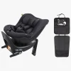 Beemoo Reverse i-Size Bagudvendt Autostol inkl. 3-in-1 Sædebeskyttelse , Black Stone