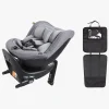 Beemoo Reverse i-Size Bagudvendt Autostol inkl. 3-in-1 Sædebeskyttelse, Mineral Grey