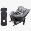 Beemoo Reverse i-Size Bagudvendt Autostol inkl. Ventilerende Hynde, Mineral Grey/Antracit