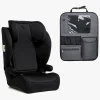 Beemoo Ride i-Size Autostol inkl. Beemoo Deluxe Sædebeskytter med Opbevaring, Black Stone
