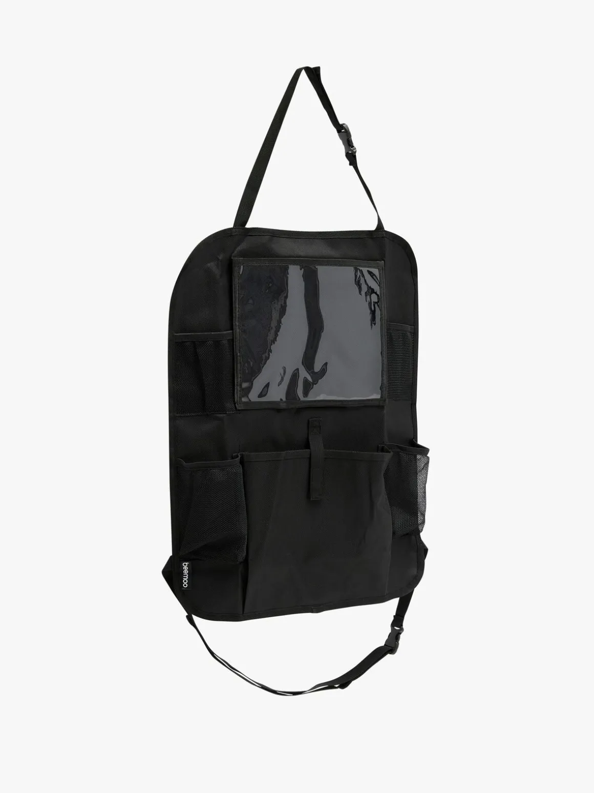 Beemoo Ride i-Size Autostol ISOFIX inkl. Beemoo Smart Organizer, Black Stone