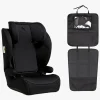 Beemoo Ride i-Size Autostol inkl. Beemoo 3-i-1 Sædebeskytter, Black Stone/Black