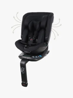 Beemoo Rotate i-Size Autostol, Black Mesh