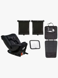 Beemoo Rotate i-Size Vendbar Autostol inkl. Tilbehør, Anthracite