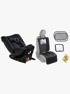 Beemoo Rotate i-Size Vendbar Autostol inkl. Tilbehørssæt, Anthracite