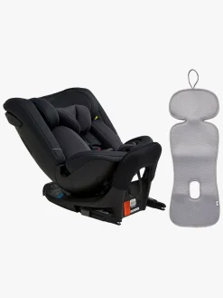 Beemoo Rotate i-Size Vendbar Autostol inkl. Ventilerende Hynde, Anthracite/Grey