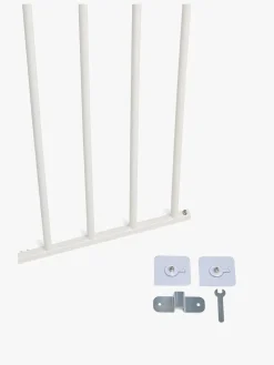 Beemoo SAFE Protect Forlængerdel til Sikkerhedsgitter 60 cm, White