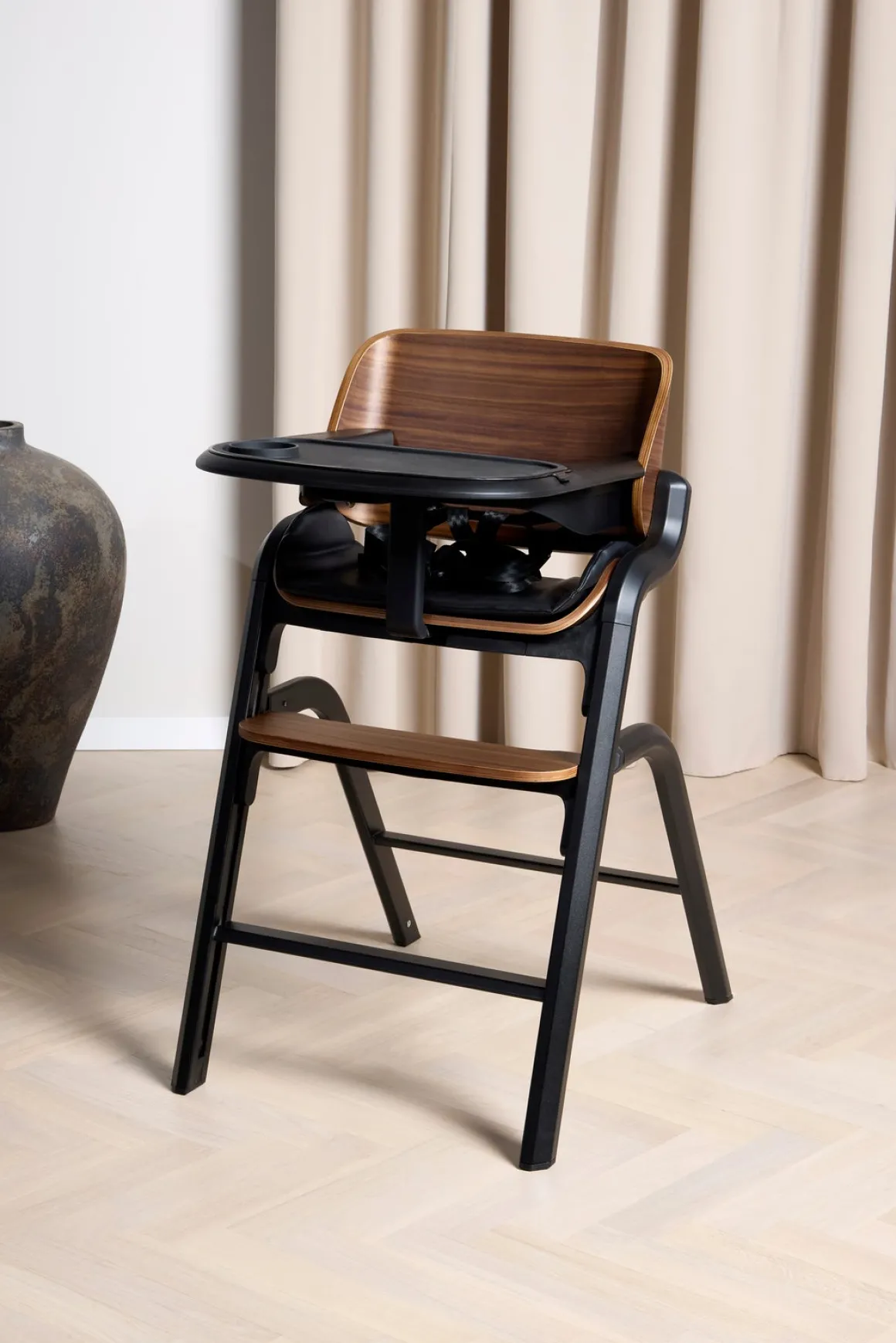 Beemoo Selection Life Højstol, Walnut