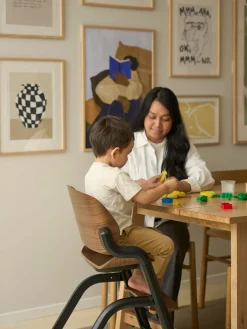 Beemoo Selection Life Højstol, Walnut