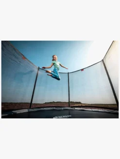 BERG Favorit Regular Trampolin 380 inkl. Comfort Sikkerhedsnet, Grå