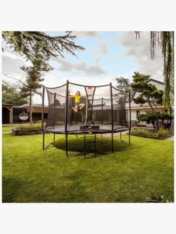 BERG Favorit Regular Trampolin 380 inkl. Comfort Sikkerhedsnet, Grå