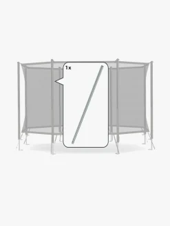 BERG Reservedel Safety Net Comfort Øvre Rør til Fjederfastgørelsesdel 120 Cm