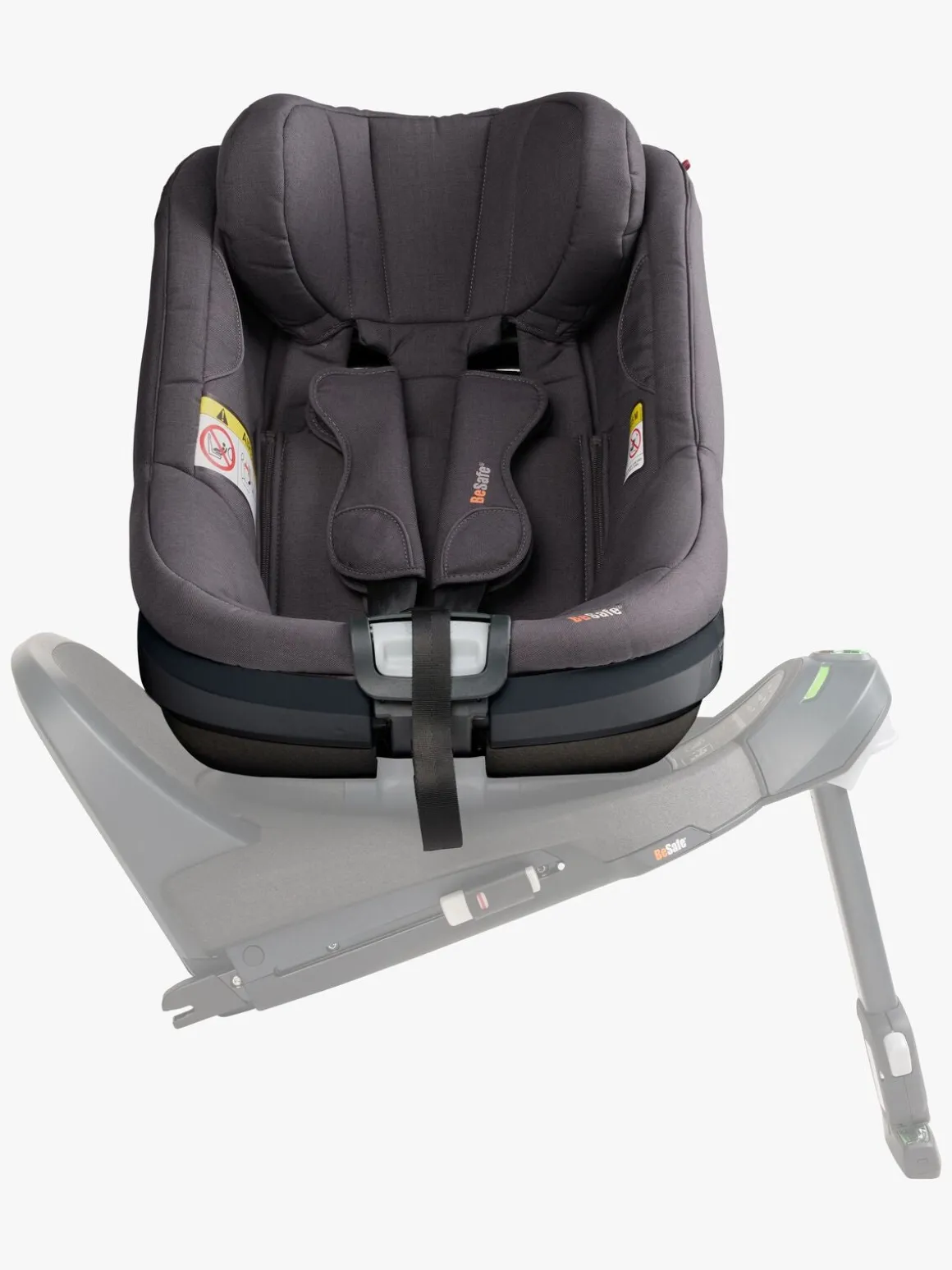 BeSafe Beyond 2 360 Autostol, Dark Grey Mélange