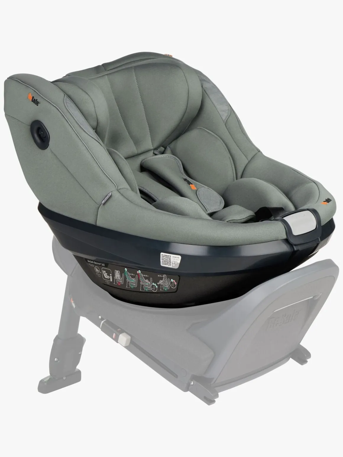 BeSafe Beyond 2 360 Autostol, Meadow Green Soft Breeze
