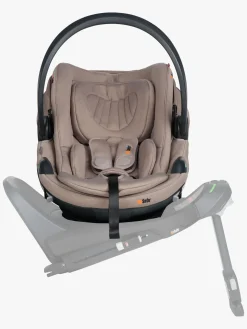 BeSafe Go Beyond 2 Autostol Baby, Dark Sand Soft Breeze