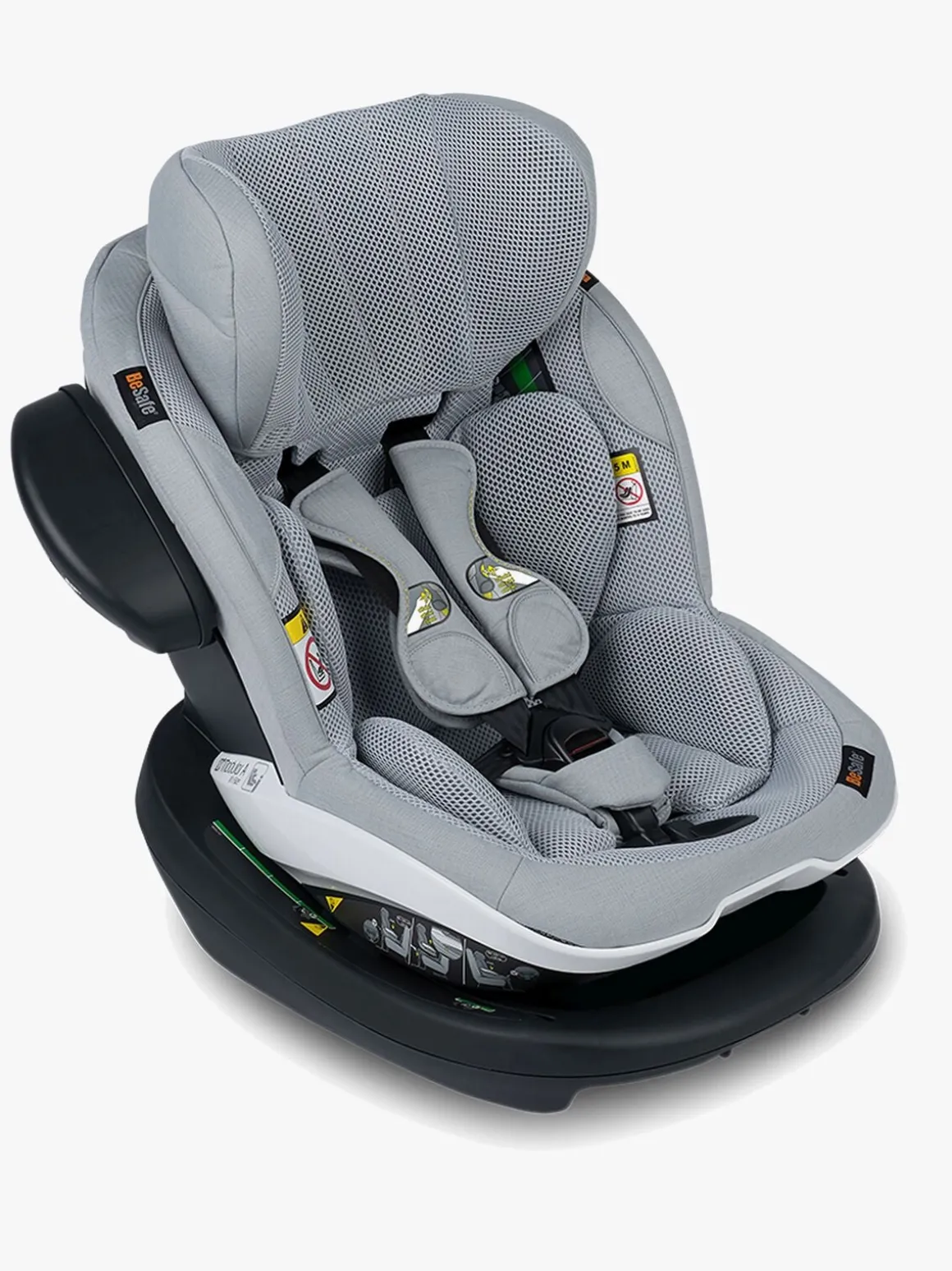 BeSafe iZi Modular A RF X1 i-Size Autostol inkl. Base, Peak Mesh Grey