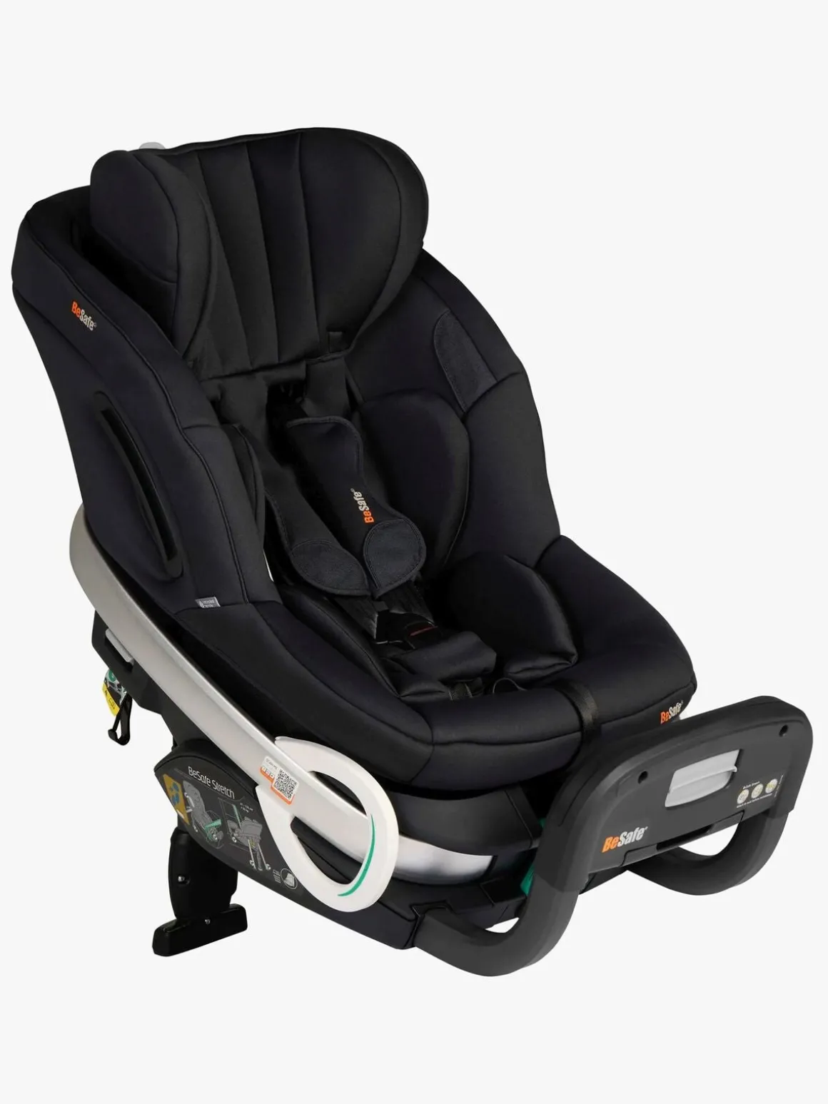 BeSafe Stretch Autostol, Black Soft Breeze