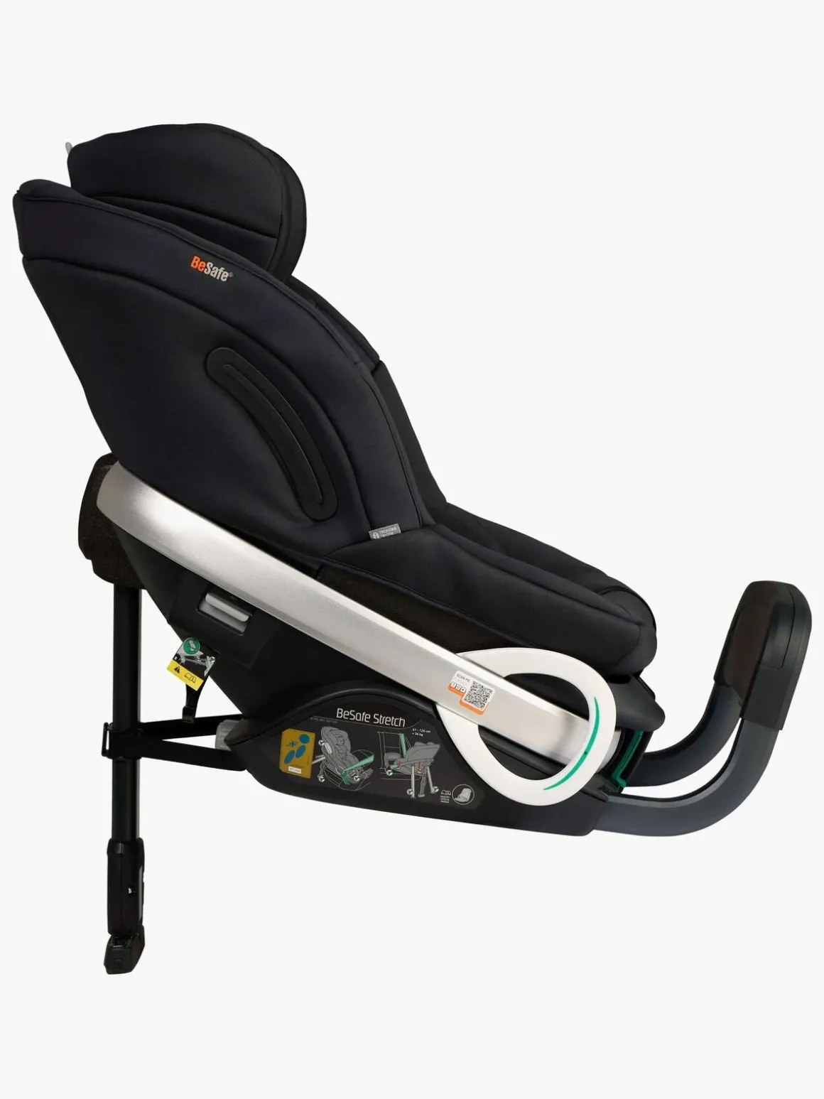 BeSafe Stretch Autostol, Black Soft Breeze