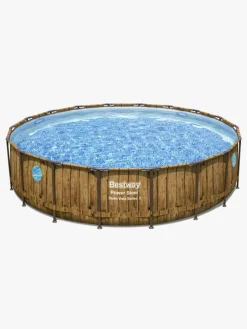Bestway Power Steel Swim Vista Series Pool 549x122 cm, Brun