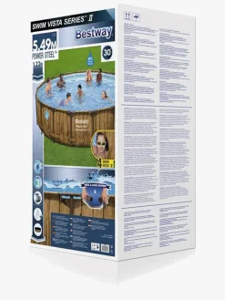 Bestway Power Steel Swim Vista Series Pool 549x122 cm, Brun