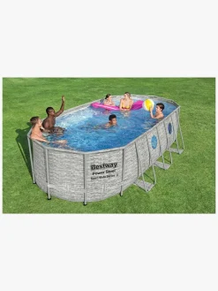Bestway Power Steel Swim Vista Series Oval poolsæt 549x274x122 cm