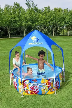 Bestway Steel Pro Børnebassin Splash-in-Shade Play