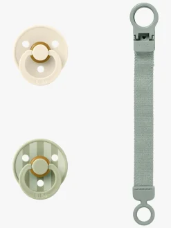 BIBS Colour Sut & Loop Suttesnor Gavesæt Latex Str. 1, Sage