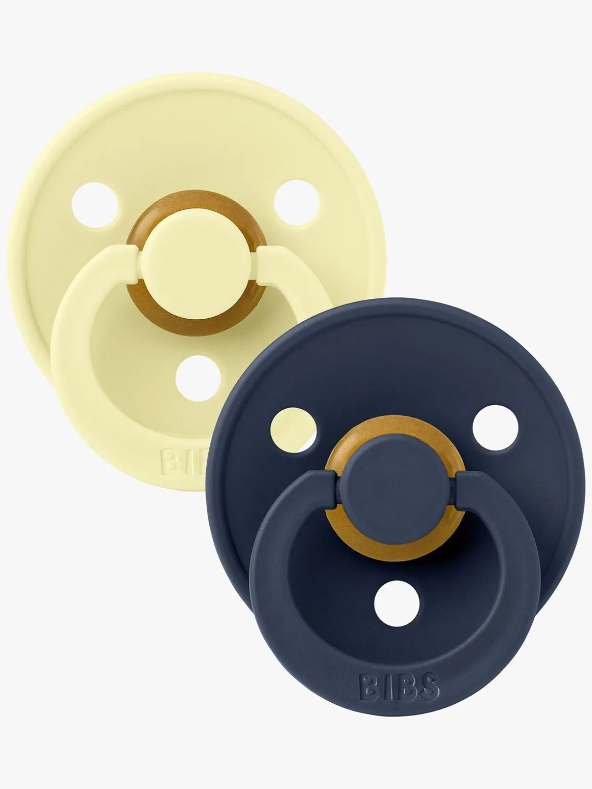 BIBS Colour Sut 2-pak Str. 1, Luna/Deep Space