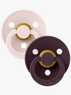 BIBS Colour Sut 2-pak Str. 2, Petal/Plum