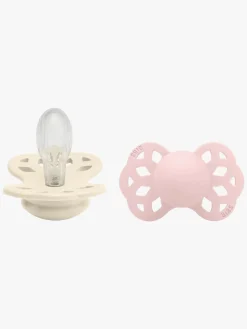 BIBS Infinity Sut 2-pak Str. 2 Symmetrical, Ivory/Blossom
