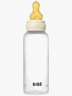 BIBS Medium Flow Sutteflaske Latex 2-pak 270 ml, Ivory