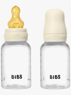BIBS Slow Flow Sutteflaske Latex 2-pak 150 ml, Ivory