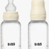 BIBS Slow Flow Sutteflaske Silicone 2-pak 150 ml, Ivory