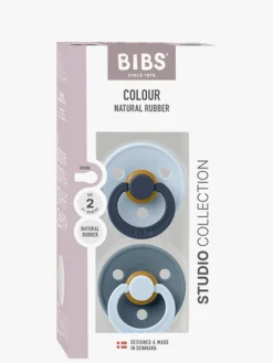 BIBS Studio Colour Fusion Sut 2-pak Str. 2, Baby Blue Petrol mix