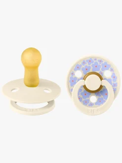 BIBS Studio Colour Sut 2-Pak Latex Str. 2 Rund, Jasmine/Ivory Mix